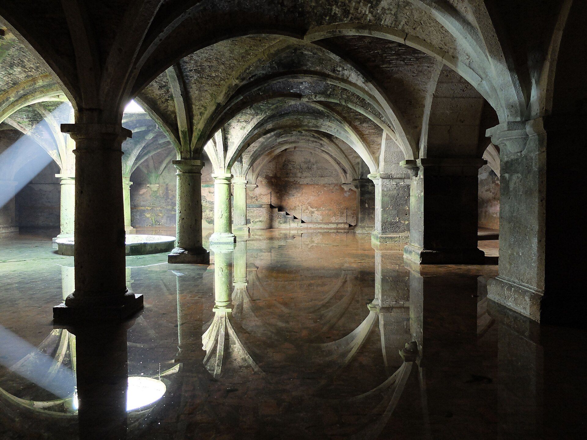 La citerne portugaise d'El Jadida et sa lumière zénithale